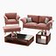 sofa Hoxton and table Penthouse