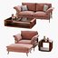 sofa Hoxton and table Penthouse