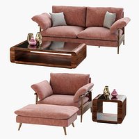 sofa Hoxton and table Penthouse
