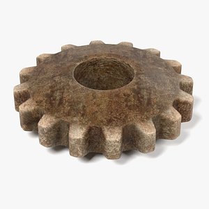 gear wheel 3d obj