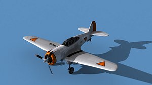 3D Curtiss H-75C Mohawk V18 Dutch East Indies