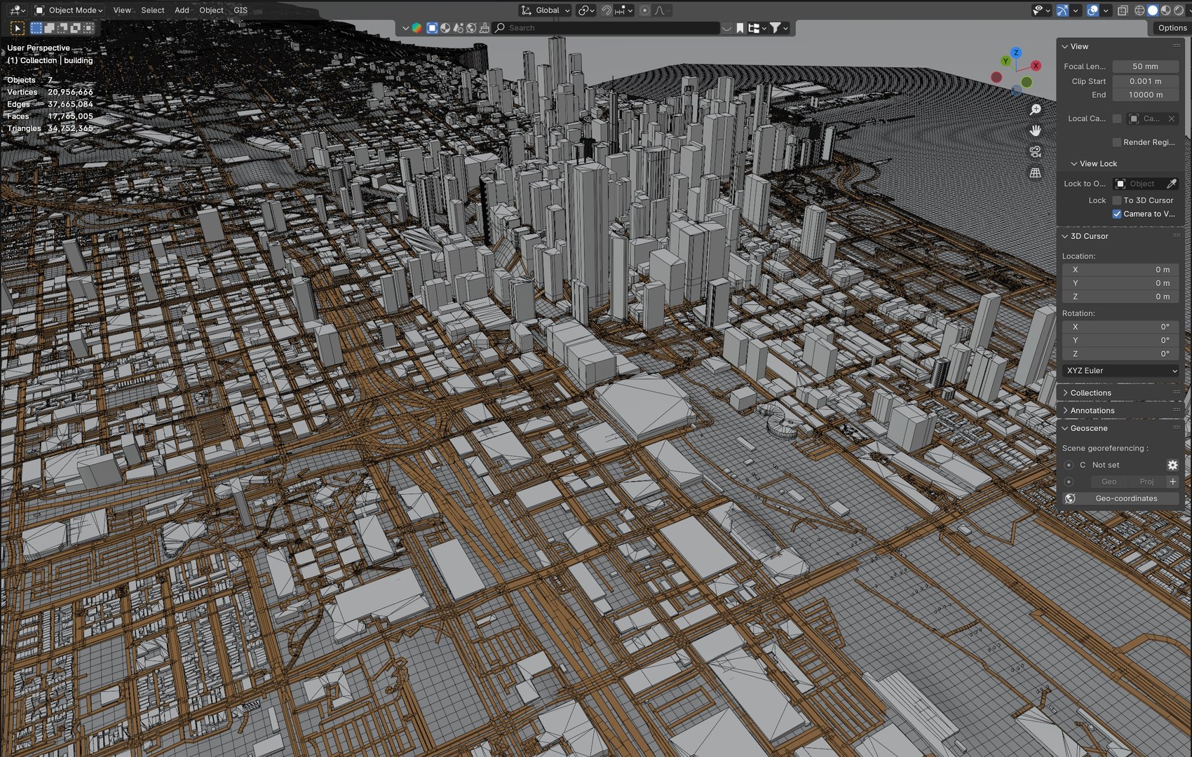 Chicago Terrain City 3D Model - TurboSquid 2427398