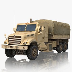 3d navistar 7000 mv 6x6 model