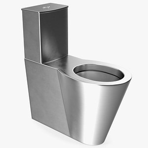 Stainless Steel Floor Standing Toilet