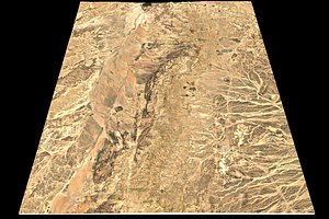 NEOM city n30 e35 topography Saudi Arabia 3D