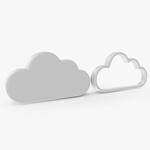 3D Cloud Symbol