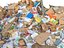 Wastepaper garbage 16K