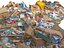 Wastepaper garbage 16K