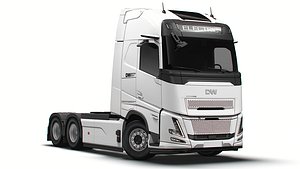 DW High Cab Aero 6x2 Tractor 2026 3D model