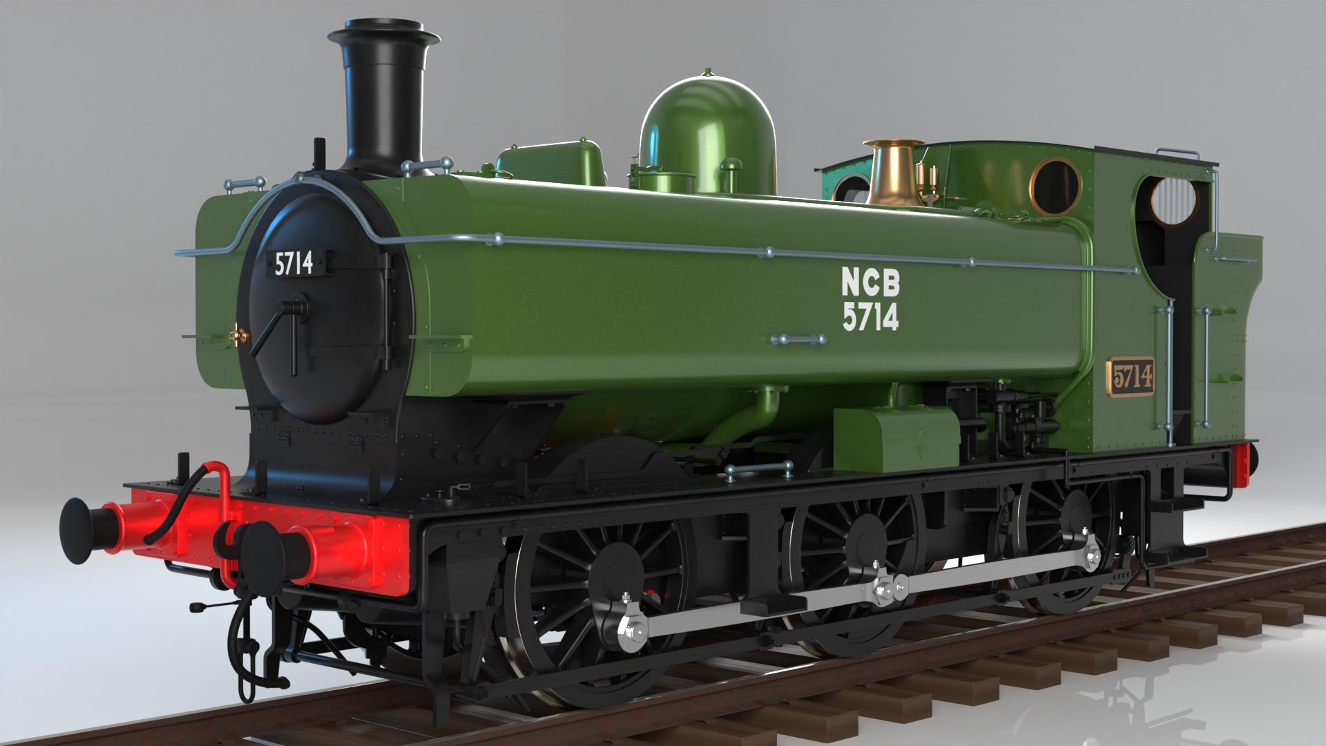 GWR 4700 3D model