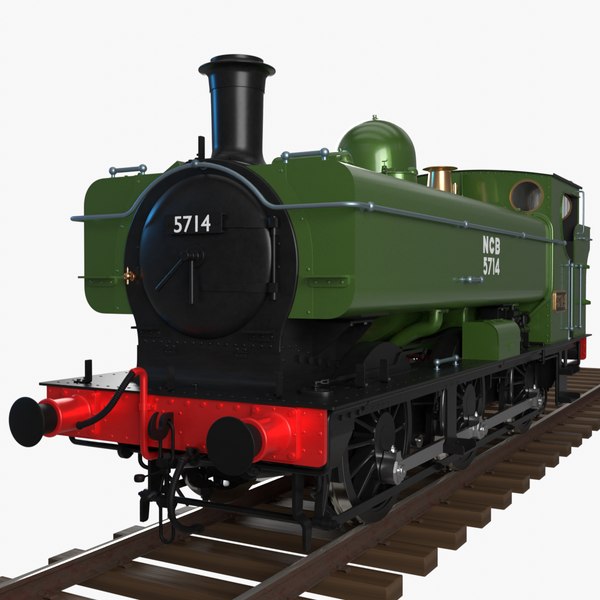 3D модель GWR 5700 Class Steam Locomotive - TurboSquid 2054741