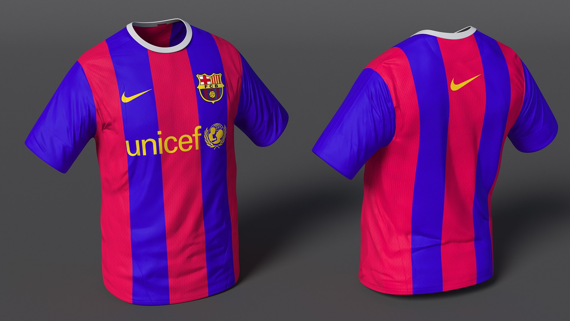 3D FC Barcelona Football Club Jersey Nike - TurboSquid 2190071