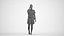 00279Denise011 - Adult Caucasian woman walking while calling carrying bag in summer casual attire