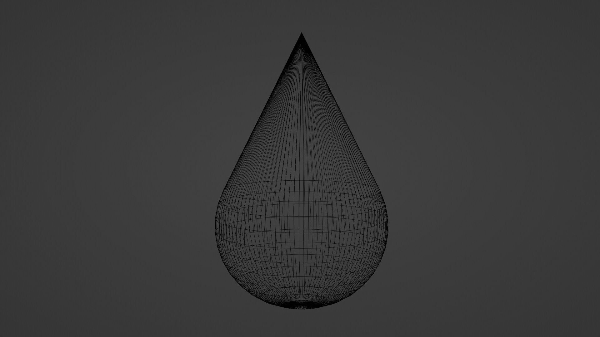 3D Black Drop Model - TurboSquid 2040024