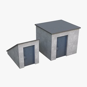 Rooftop Entrance 3D