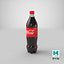 3D wet coca bottle model