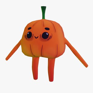 Animated Kawaii Pumpkin
