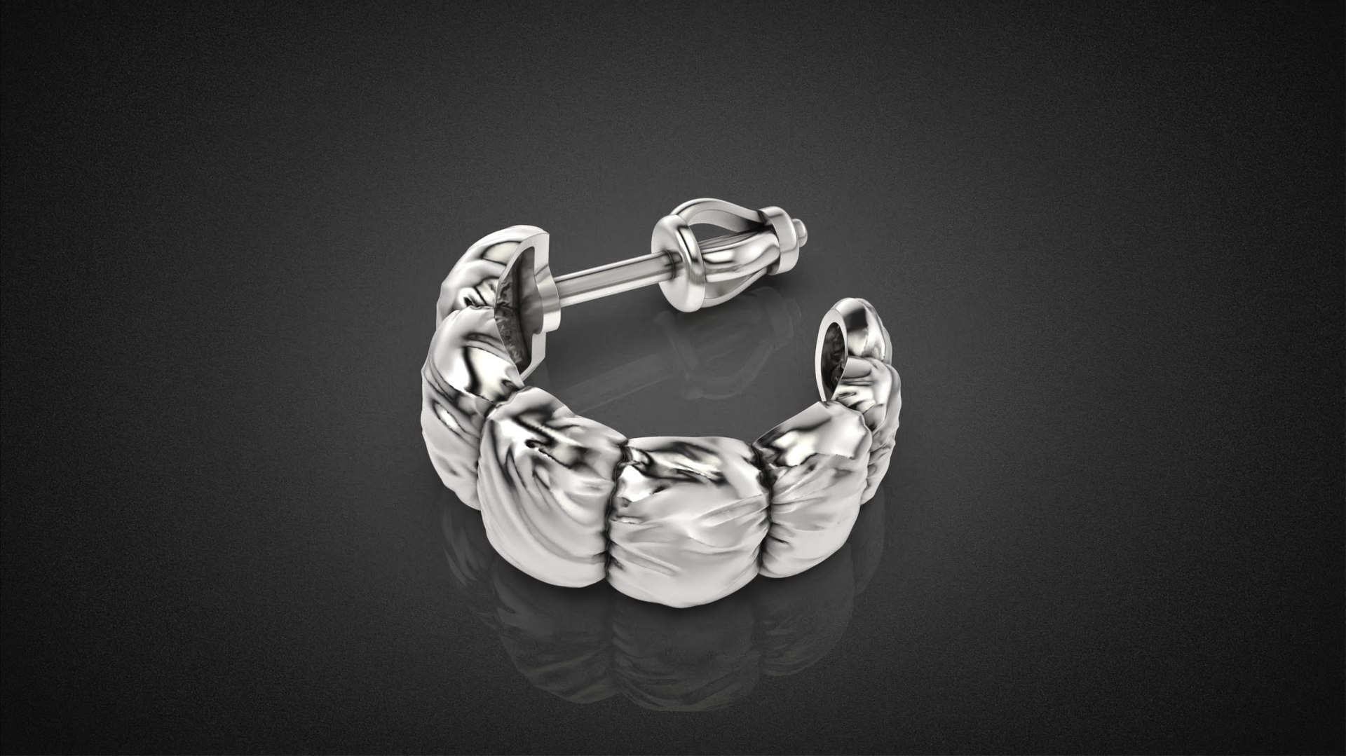 3D model Fashion Down Jacket Earring stud E26 3D print model https://p.turbosquid.com/ts-thumb/gk/c9sERQ/RD/e26.13/png/1736335909/1920x1080/fit_q87/b9f78d07783a5e16641d581f7af195e1b3a869c2/e26.13.jpg