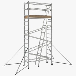 scaffold tower 3d model