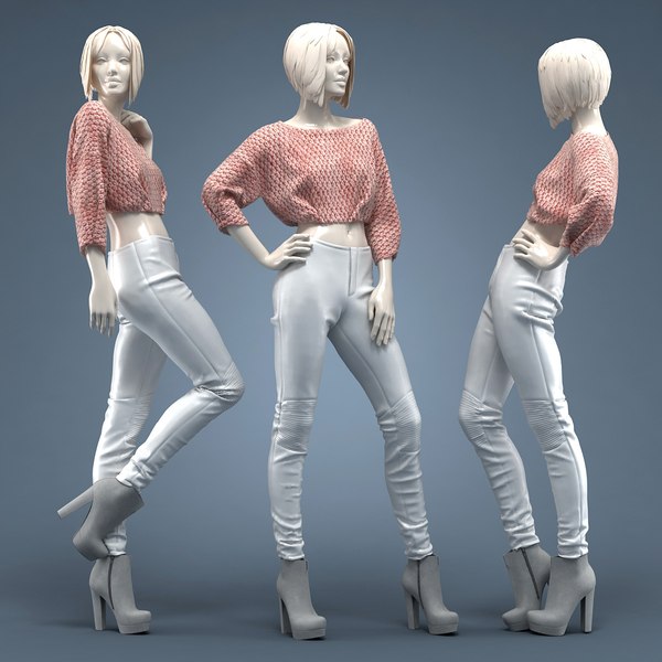 Leather pants 3D model  TurboSquid 1222338