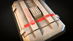 medical kit 3D model