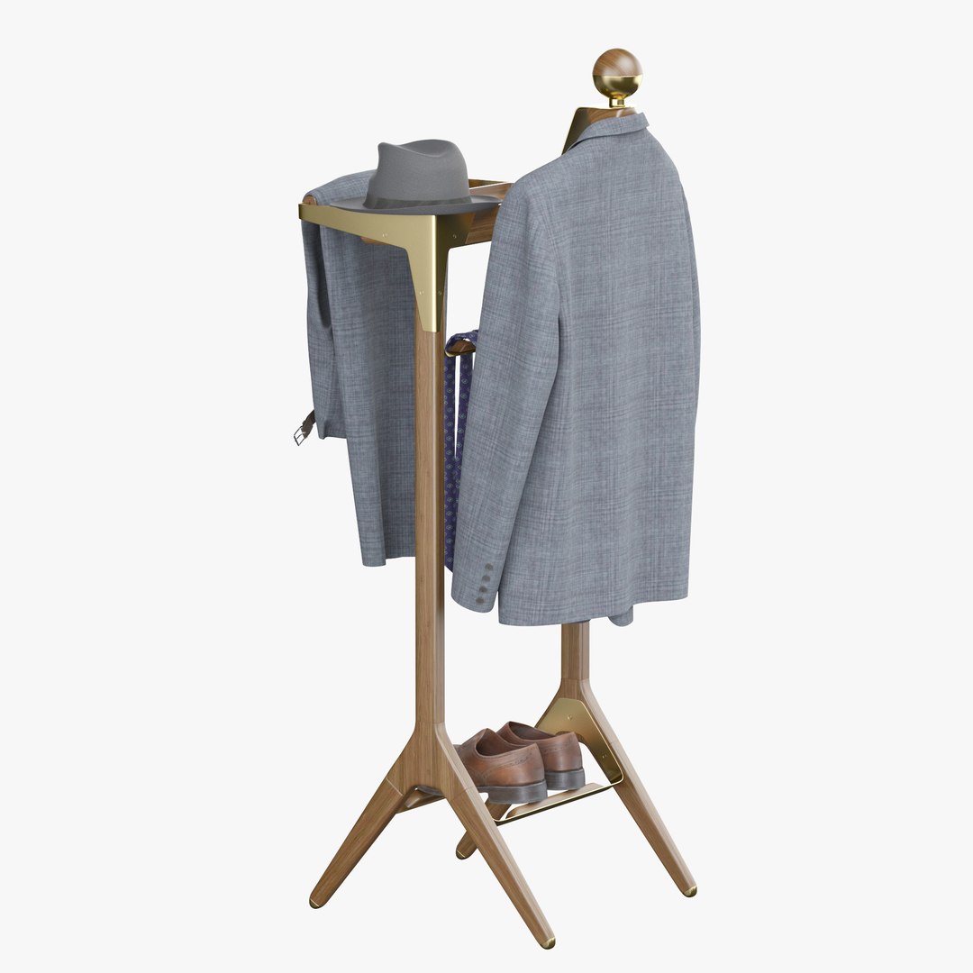 Classical Valet Stand 3D Model - TurboSquid 1377480