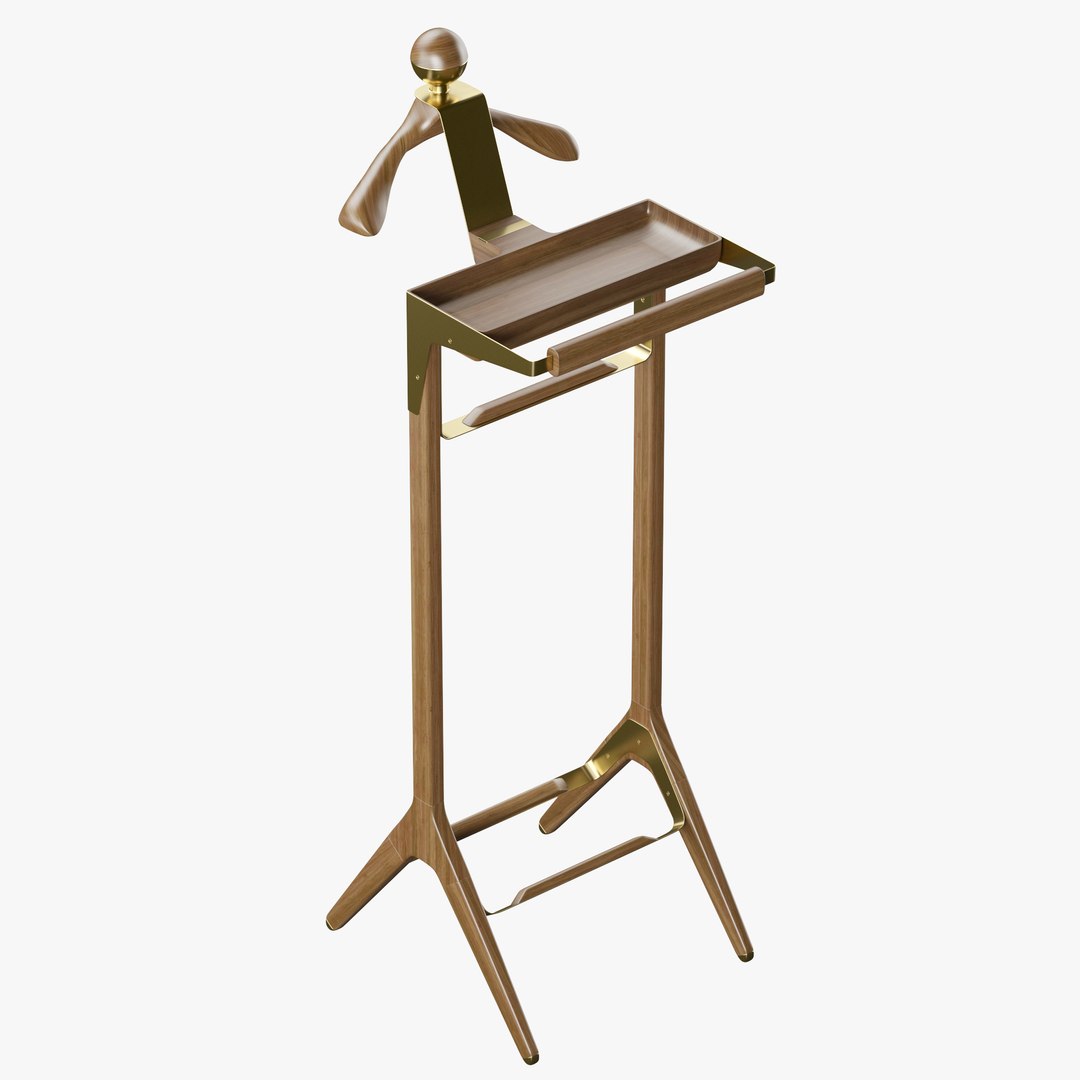 Classical Valet Stand 3D Model - TurboSquid 1377480