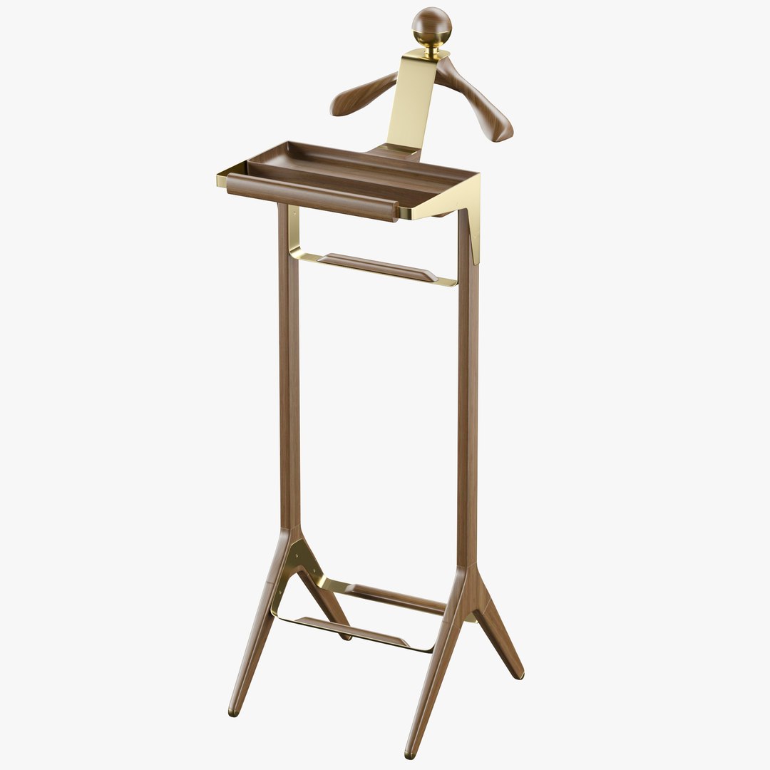 Classical Valet Stand 3D Model - TurboSquid 1377480