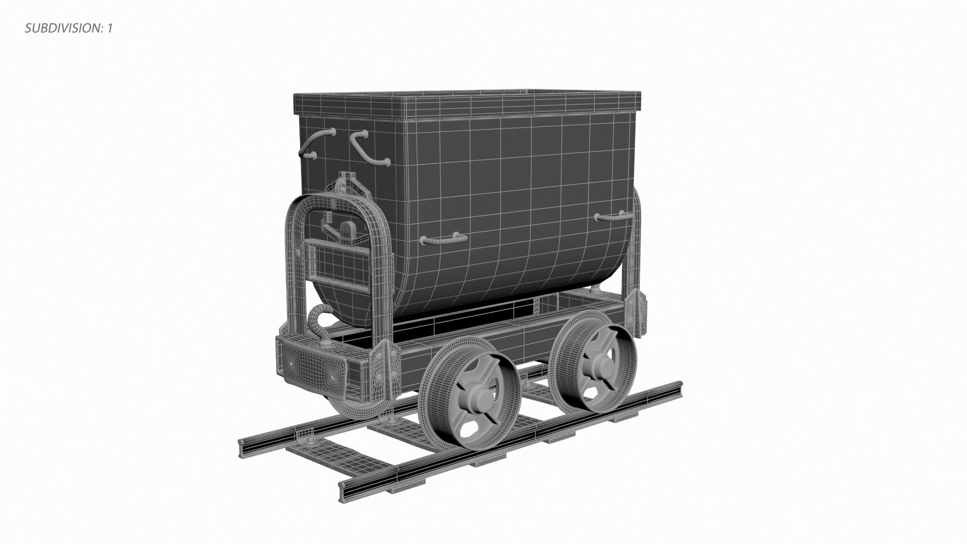 3D cart TurboSquid 1684136