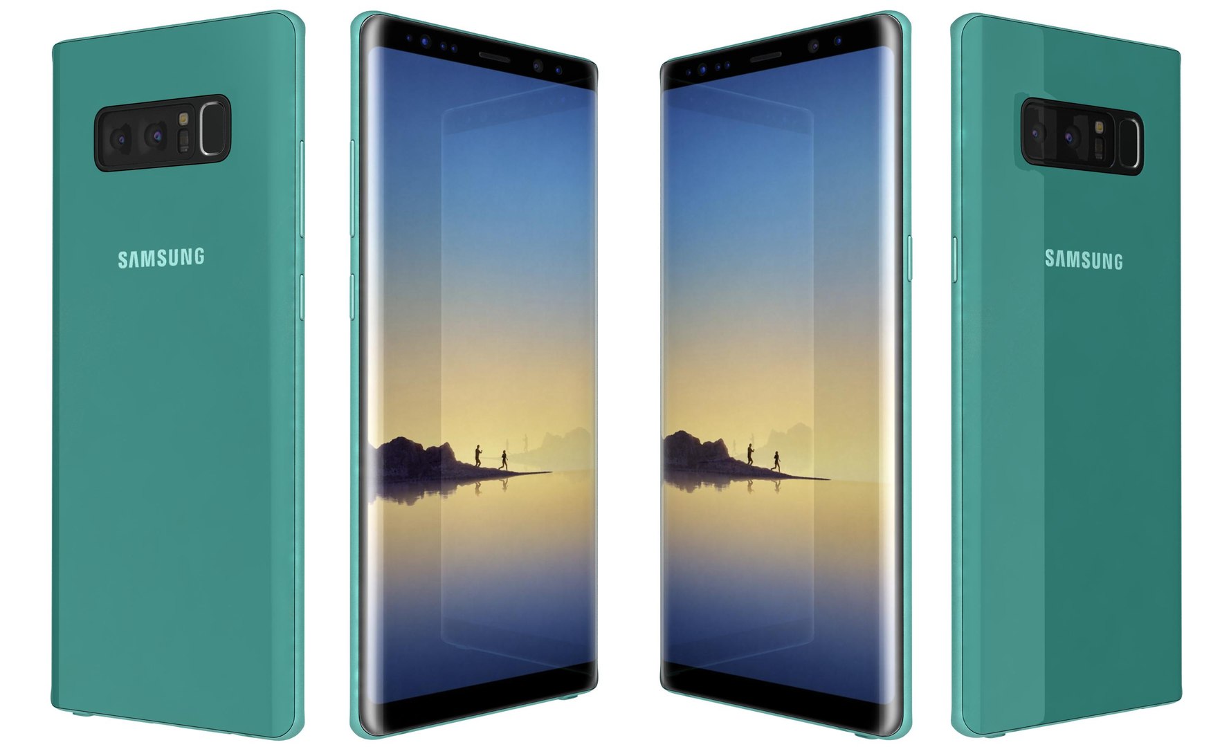 Samsung Galaxy Note 8 3D Model - TurboSquid 1199271