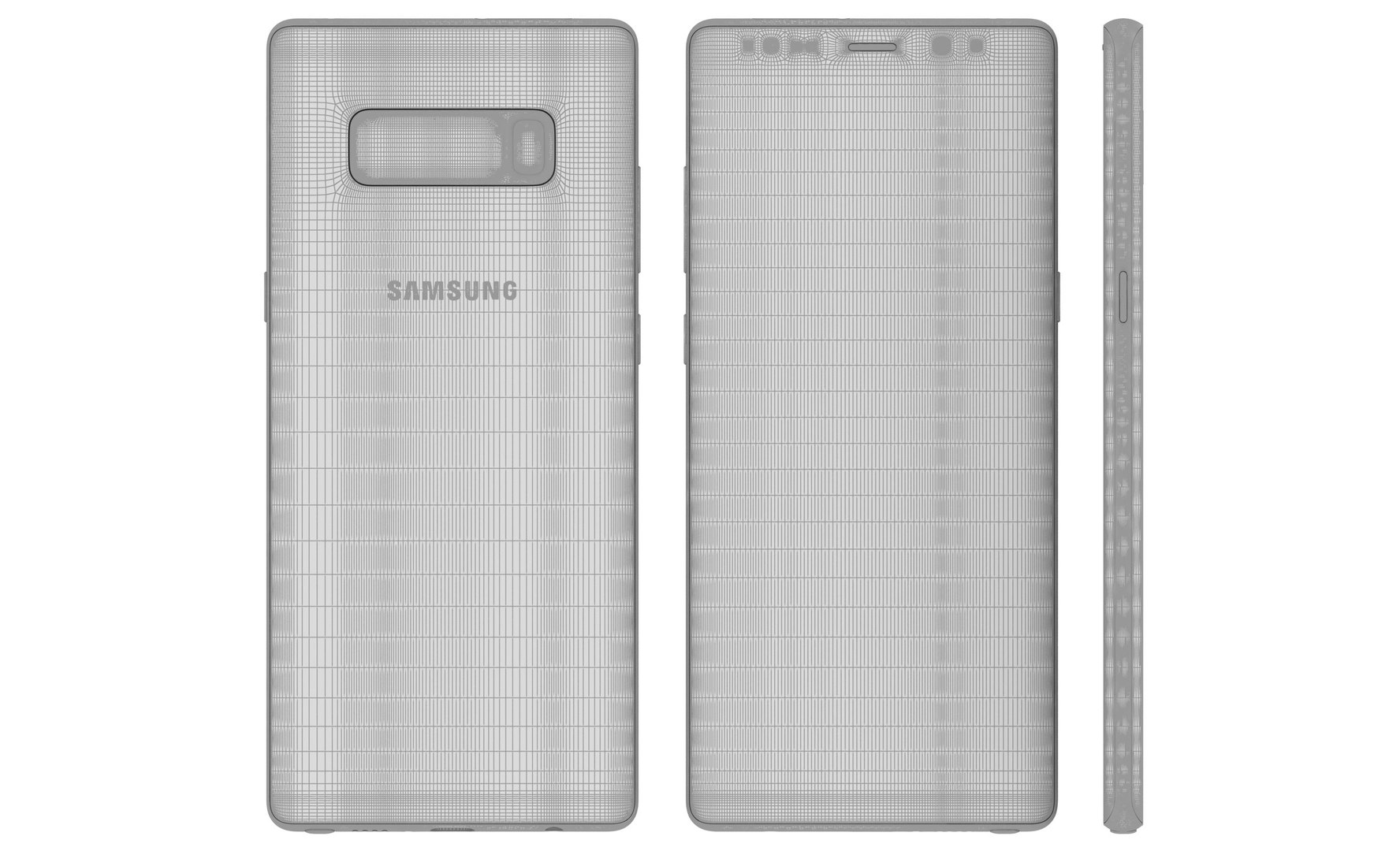 Samsung Galaxy Note 8 3D Model - TurboSquid 1199271
