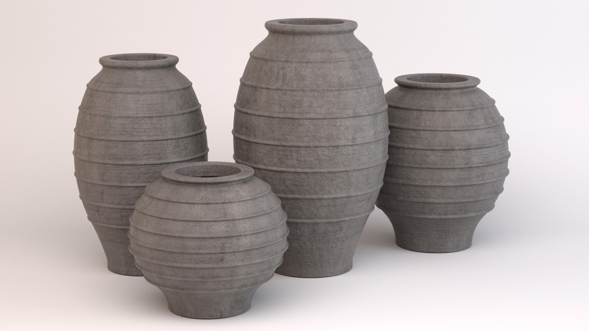 3D Deco Pot Model - TurboSquid 1439864