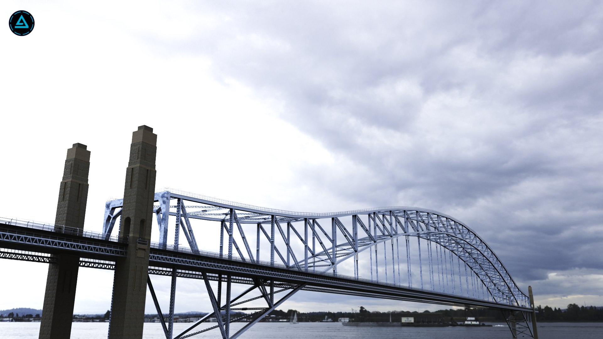 Steel Through Arch Bridge 3D https://p.turbosquid.com/ts-thumb/gk/wSb7XN/50/02/png/1657626684/1920x1080/fit_q87/1b9262ec20bcb92fe89f469978b809affc6b82d4/02.jpg