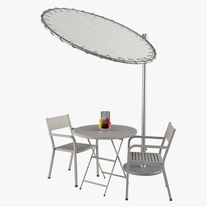 3d model outdoor garden furniture