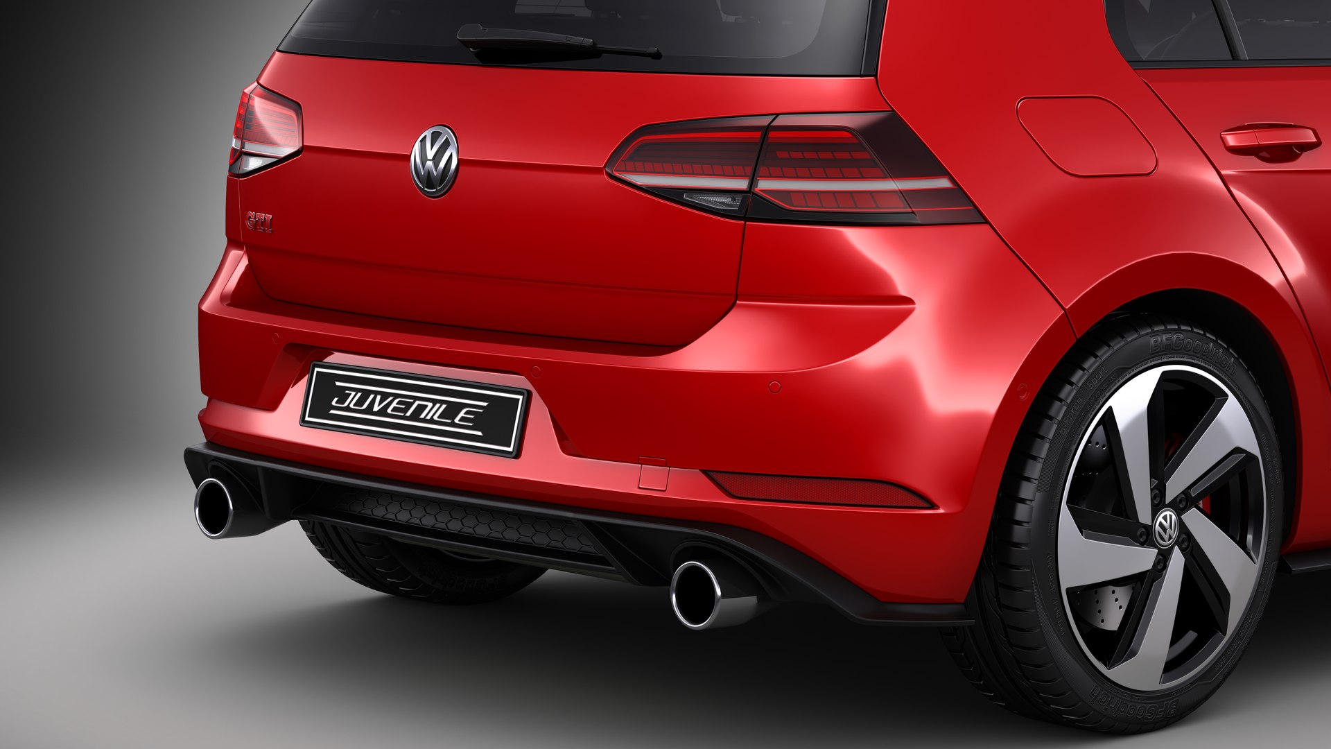 3D Volkswagen Golf 7 GTI 2017 - TurboSquid 1849206