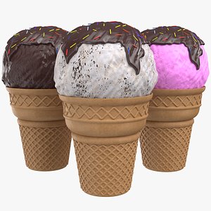 ice cream 3D model
