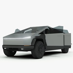 3D model tesla cybertruck