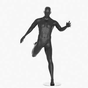 Male Mannequin Pose 07 3D model