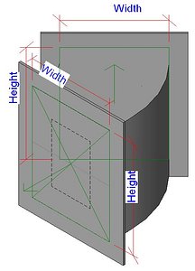 DT M - Rectangular Duct - Bend - Short Radius - Flanged.rfa