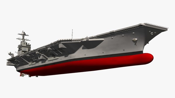 3D model USS Gerald Ford CVN78 - TurboSquid 1884216