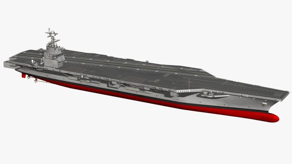 3D model USS Gerald Ford CVN78 - TurboSquid 1884216