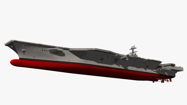 3D model USS Gerald Ford CVN78 - TurboSquid 1884216