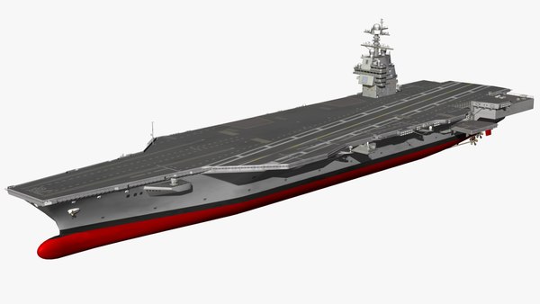 3D model USS Gerald Ford CVN78 - TurboSquid 1884216