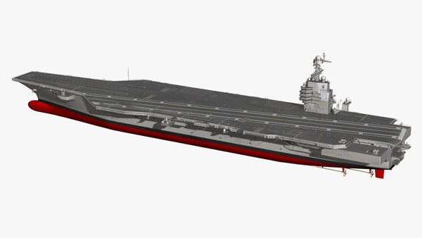 3D model USS Gerald Ford CVN78 - TurboSquid 1884216