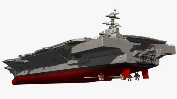 3D model USS Gerald Ford CVN78 - TurboSquid 1884216