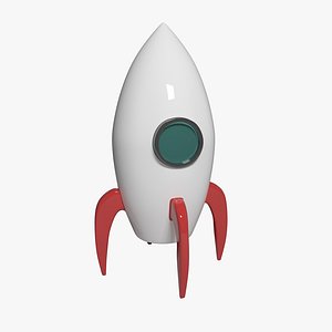 rocket ship 3D model