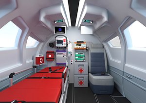Air Ambulance Interior 2 model