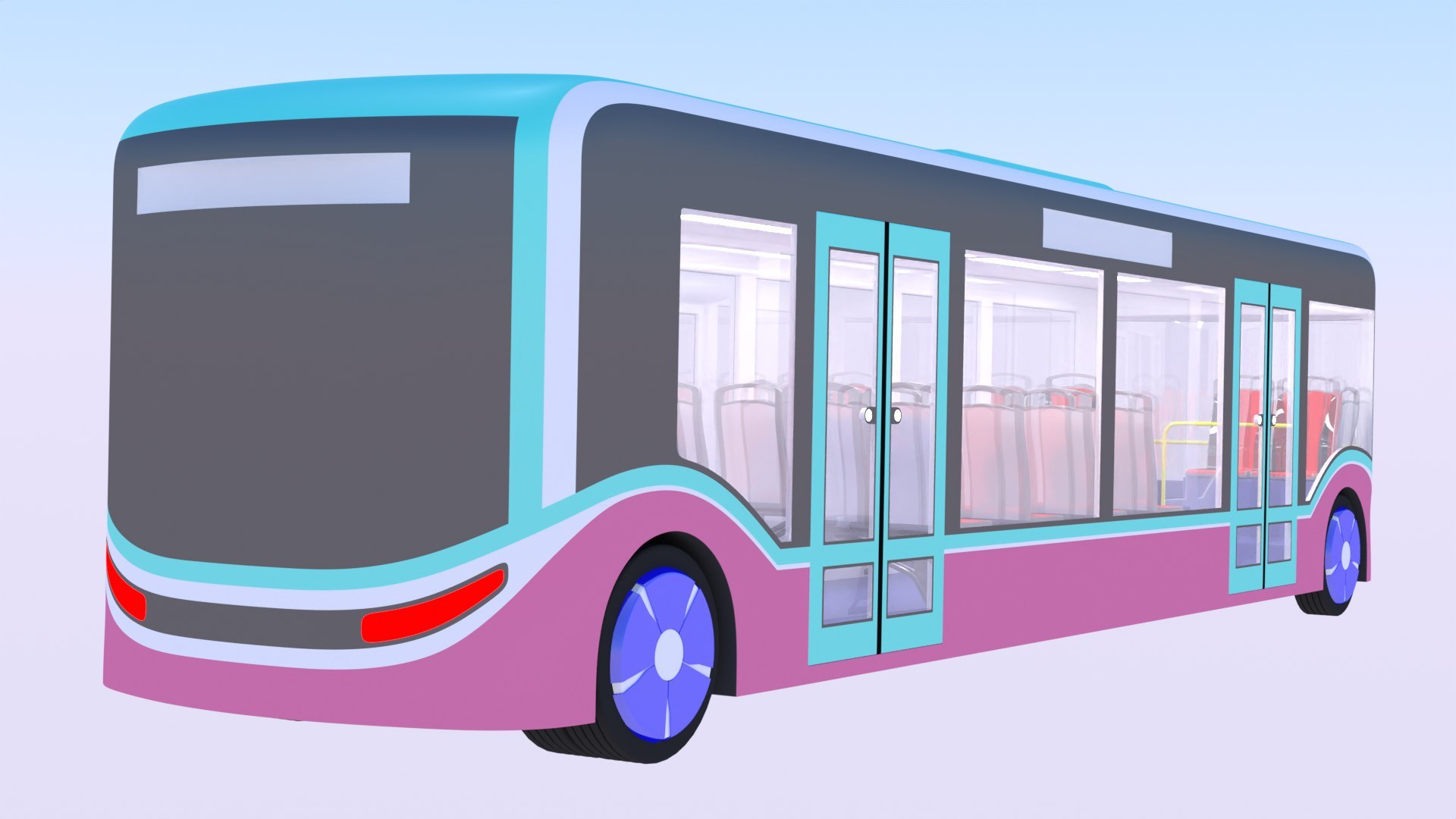 3D Shuttle Buses III Model - TurboSquid 2398333