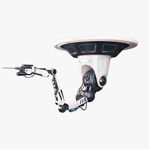 robotic arm 02 2 3d obj
