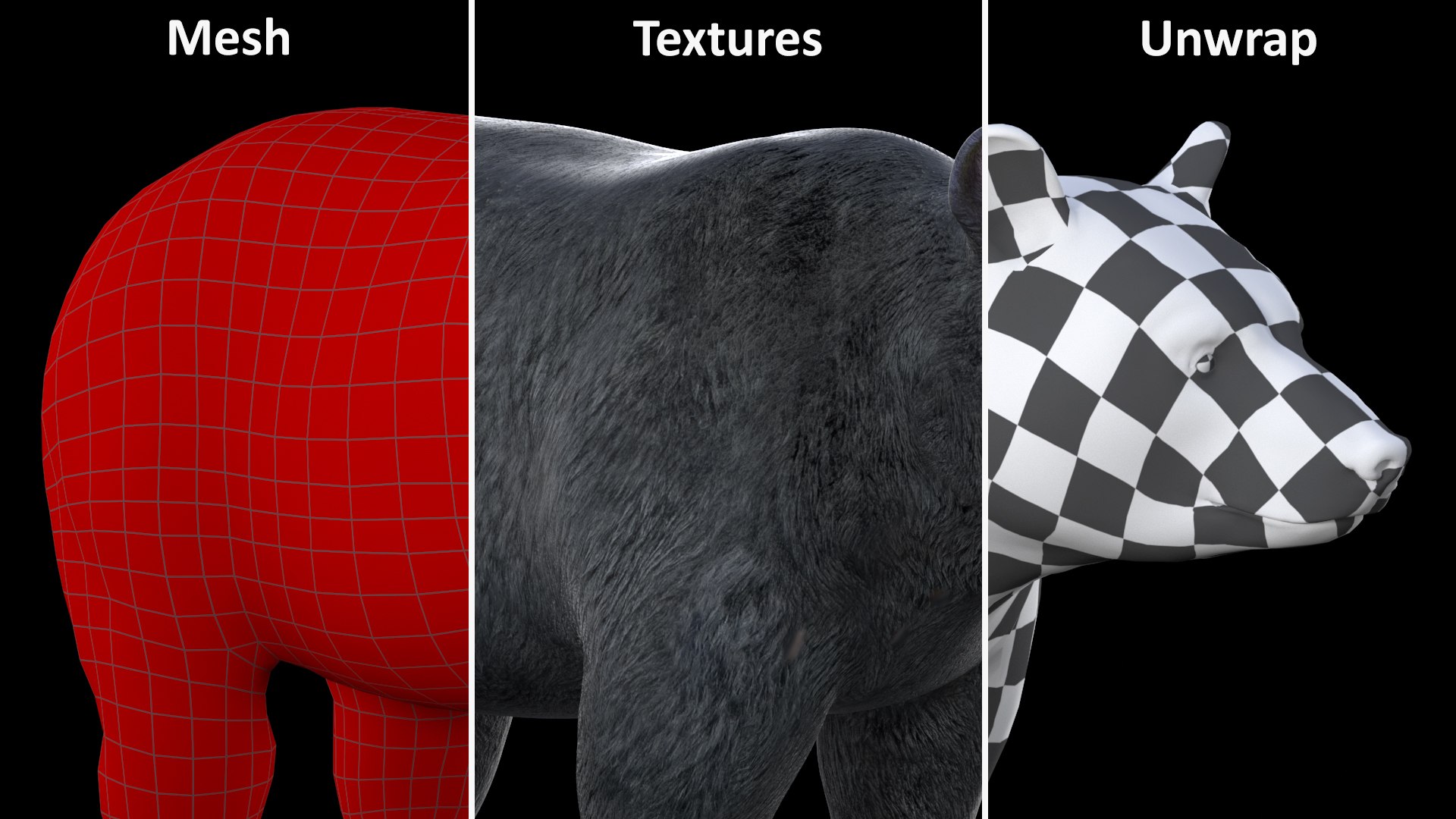 3D model Black Bear https://p.turbosquid.com/ts-thumb/gl/Q52W96/j1/blackbearc4dmodel018/jpg/1721006474/1920x1080/fit_q87/dbfed0767c50fc19a703863c60cb174b0206b302/blackbearc4dmodel018.jpg